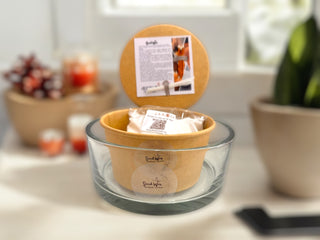 Kit Sand Wax in vetro (polvere di cera)