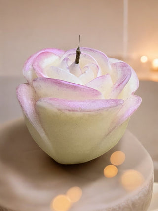 Candela - Rosa Aromatica -dipinta a mano-