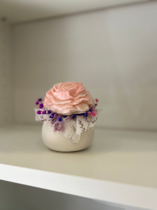 Vasetto- Miny Bouquet di Cera